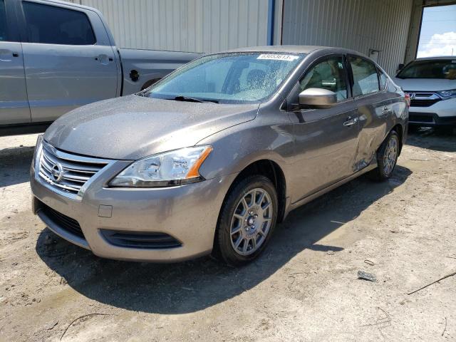 NISSAN SENTRA S 2015 with VIN 3N1AB7AP1FY322568 - Photo from auction