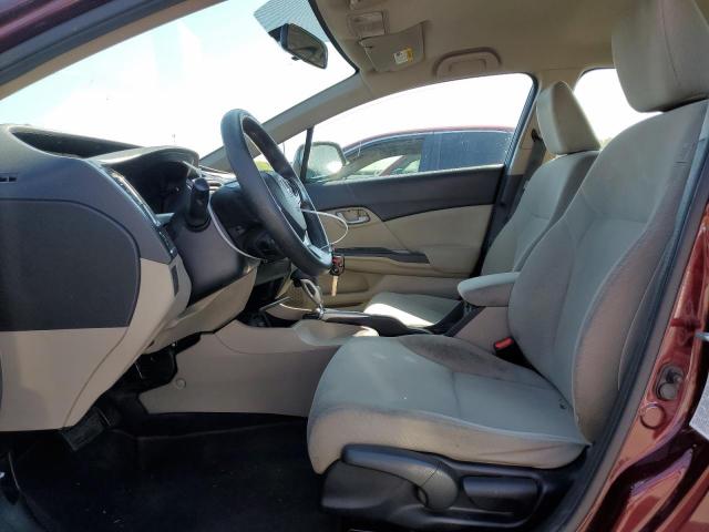 Photo 7 from auction – 2013 HONDA CIVIC LX with VIN 19XFB2F54DE283003