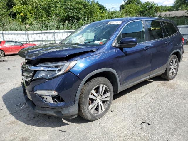 HONDA PILOT EXL 2017 with VIN 5FNYF6H5XHB023027 - Photo from auction