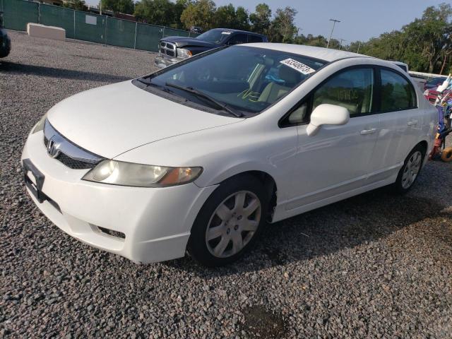 HONDA CIVIC LX 2011 with VIN 19XFA1F54BE008449 - Photo from auction