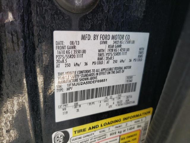Photo 14 from auction – 2013 FORD EXPEDITION with VIN 1FMJU2A55DEF69851