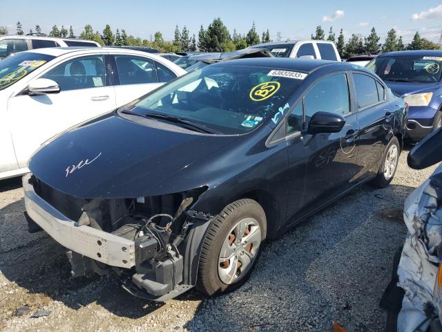HONDA CIVIC LX 2014 with VIN 19XFB2F5XEE255904 - Photo from auction