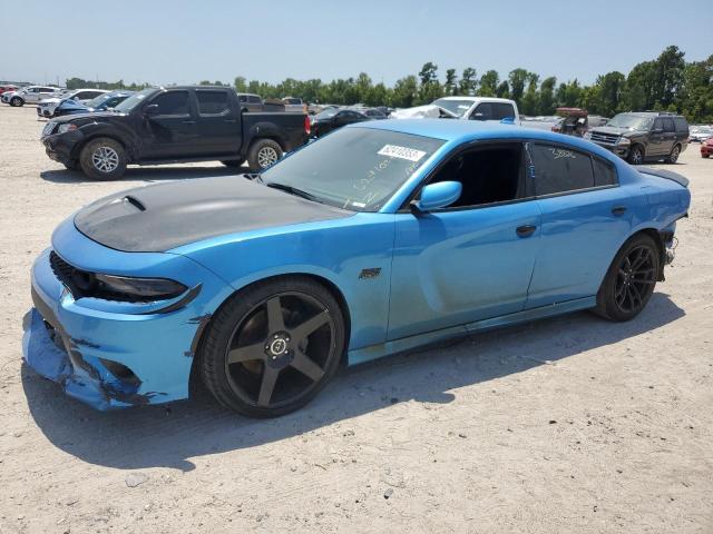 DODGE CHARGER SC 2019 with VIN 2C3CDXGJ3KH726334 - Photo from auction