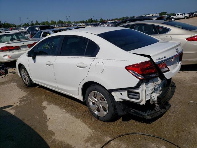 Photo 2 from auction – 2015 HONDA CIVIC LX with VIN 19XFB2F52FE078279