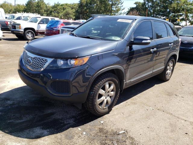KIA SORENTO LX 2013 with VIN 5XYKTDA69DG367733 - Photo from auction