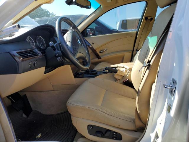 Photo 7 from auction – 2007 BMW 525 I with VIN WBANE535X7CY04436