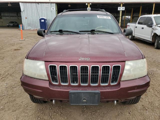 Photo 5 from auction – 2001 JEEP GRAND CHER with VIN 1J4GW58N91C649946