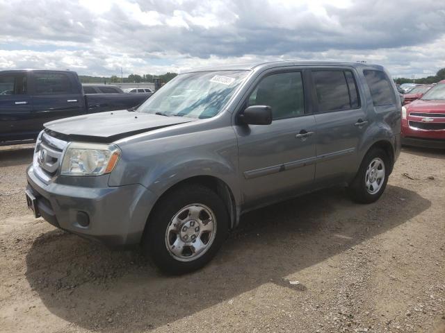 HONDA PILOT LX 2009 with VIN 5FNYF48219B028371 - Photo from auction