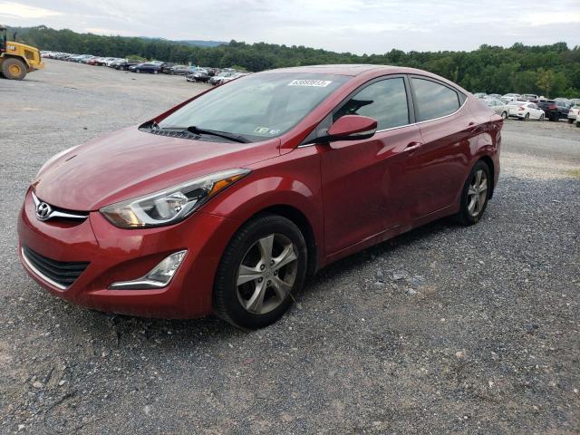 HYUNDAI ELANTRA SE 2016 with VIN 5NPDH4AE0GH795236 - Photo from auction