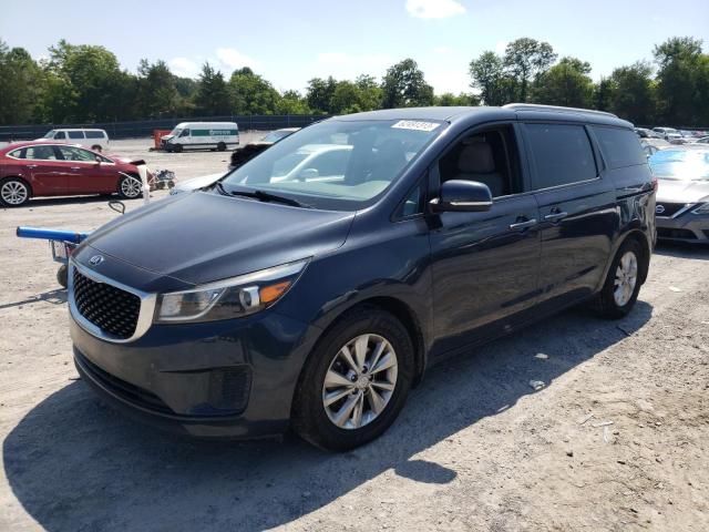 KIA SEDONA LX 2016 with VIN KNDMB5C19G6202582 - Photo from auction