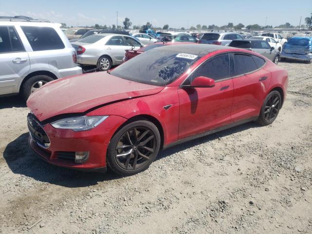 TESLA MODEL S 2014 with VIN 5YJSA1H14EFP67531 - Photo from auction