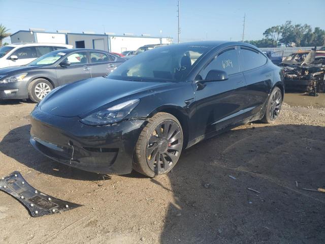 TESLA MODEL 3 2023 with VIN 5YJ3E1EC6PF580891 - Photo from auction
