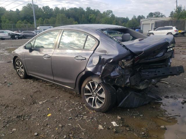 Photo 2 from auction – 2015 HONDA CIVIC EX with VIN 19XFB2F85FE210414