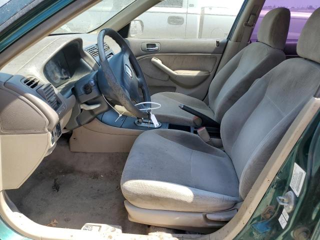 Photo 7 from auction – 2002 HONDA CIVIC LX with VIN 2HGES16562H552269