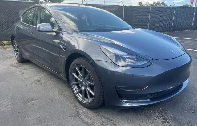 TESLA MODEL 3 2022 with VIN 5YJ3E1EA7NF190006 - Photo from auction