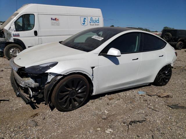 Снимка 1 от търг – 2023 TESLA MODEL Y с VIN 7SAYGDEF6PF808533