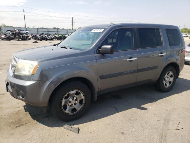 HONDA PILOT LX 2011 with VIN 5FNYF3H26BB025093 - Photo from auction