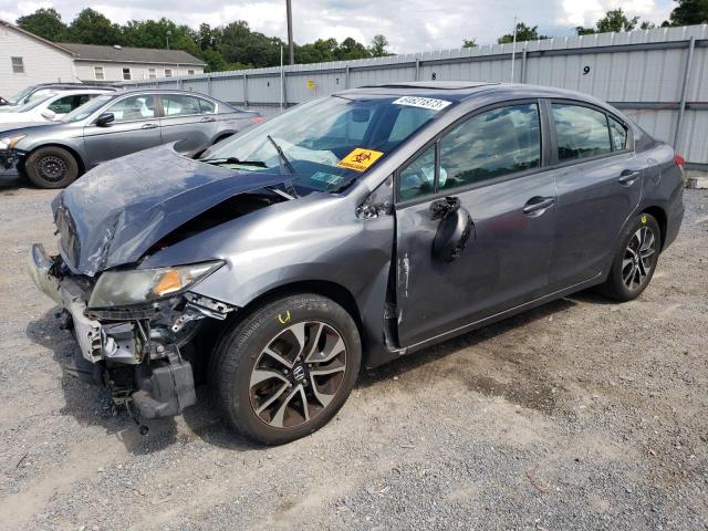Photo 1 from auction – 2013 HONDA CIVIC EXL with VIN 19XFB2F95DE214274
