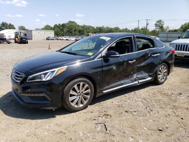 HYUNDAI SONATA SPO 2017 with VIN 5NPE34AF2HH441313 - Photo from auction