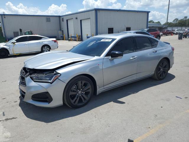 ACURA TLX TECH A 2021 with VIN 19UUB5F54MA004842 - Photo from auction