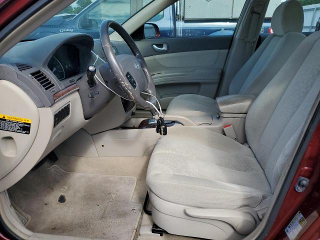 Photo 7 from auction – 2007 HYUNDAI SONATA SE with VIN 5NPEU46F87H201400