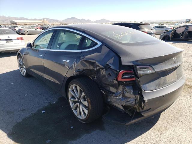 Снимка 2 от търг – 2018 TESLA MODEL 3 с VIN 5YJ3E1EBXJF188401