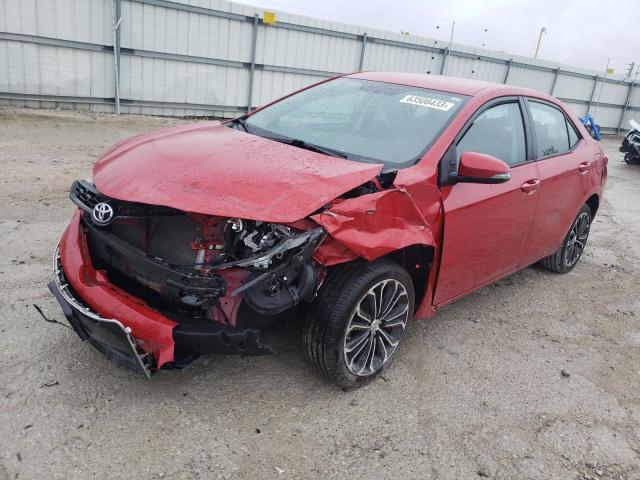 TOYOTA COROLLA L 2016 with VIN 2T1BURHE2GC491530 - Photo from auction