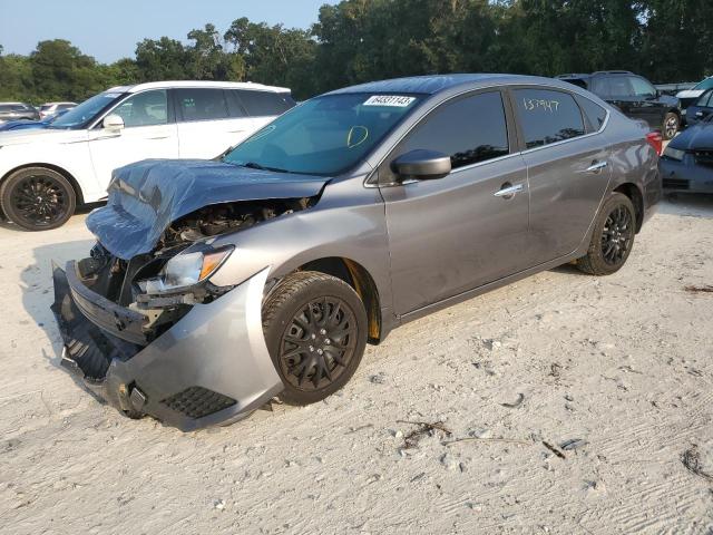 NISSAN SENTRA S 2016 with VIN 3N1AB7AP2GY317493 - Photo from auction