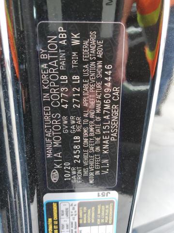 Photo 12 from auction – 2021 KIA STINGER with VIN KNAE15LA7M6094446