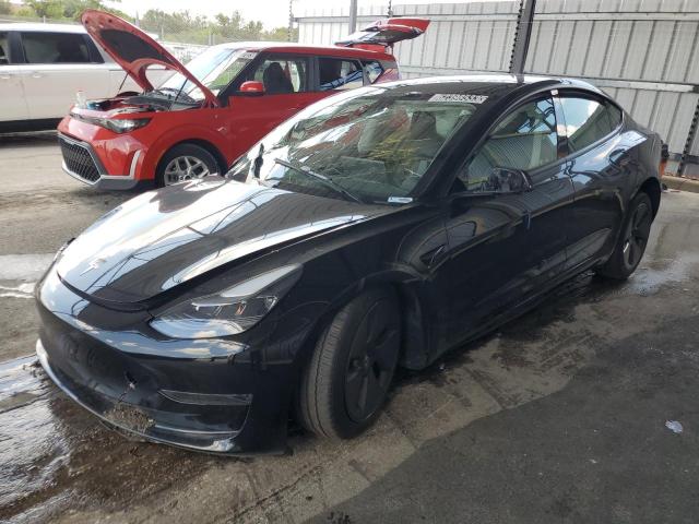 TESLA MODEL 3 2023 with VIN 5YJ3E1EA8PF453378 - Photo from auction