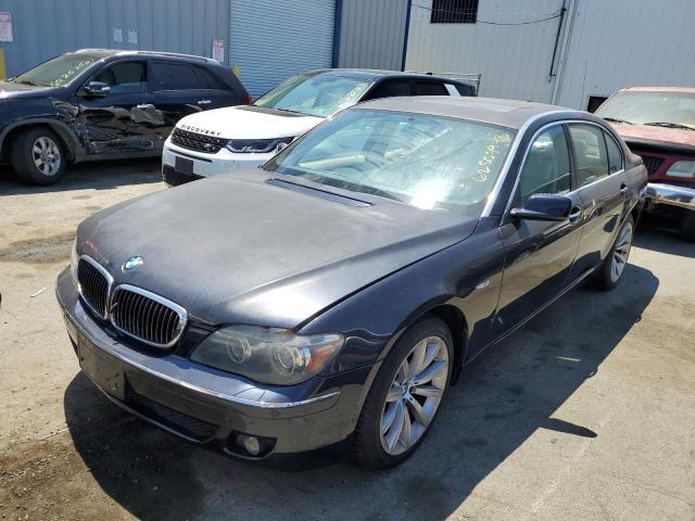 BMW 750 2007 with VIN WBAHN83577DT66628 - Photo from auction