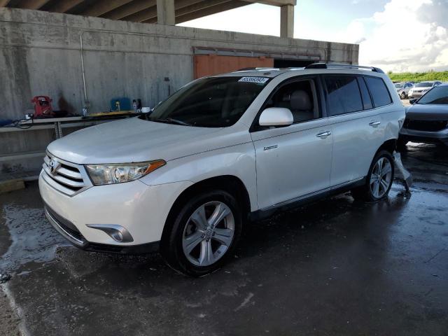 TOYOTA HIGHLANDER 2013 with VIN 5TDDK3EH6DS213694 - Photo from auction