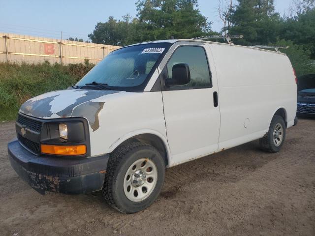 CHEVROLET EXPRESS G1 2010 with VIN 1GCUGADX0A1116658 - Photo from auction