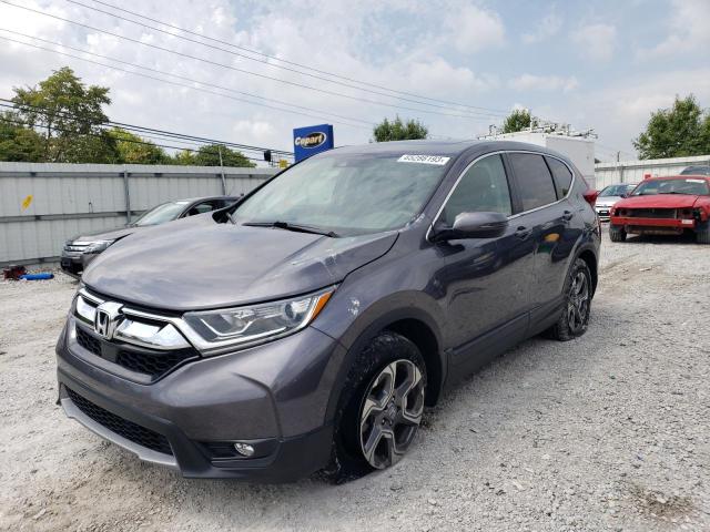 HONDA CR-V EX 2019 with VIN 2HKRW2H59KH677281 - Photo from auction