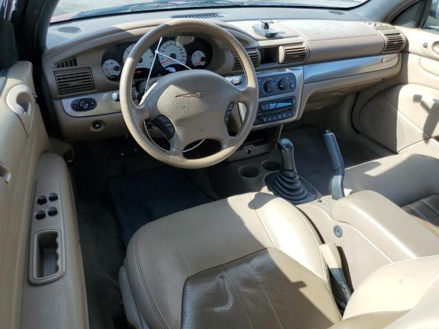 Photo 8 from auction – 2003 CHRYSLER SEBRING GT with VIN 1C3EL75R93N525650