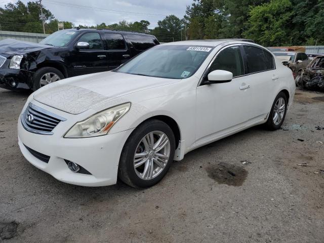 INFINITI G37 BASE 2012 with VIN JN1CV6AP9CM934946 - Photo from auction