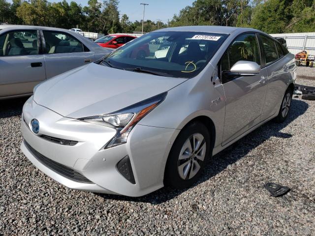 TOYOTA PRIUS 2018 with VIN JTDKBRFU3J3588221 - Photo from auction