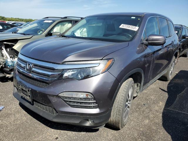 HONDA PILOT EXL 2016 with VIN 5FNYF6H5XGB077443 - Photo from auction