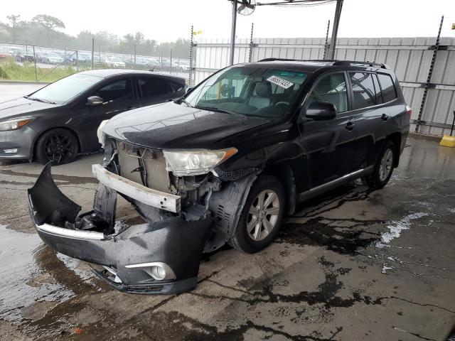 TOYOTA HIGHLANDER 2012 with VIN 5TDBK3EHXCS139153 - Photo from auction