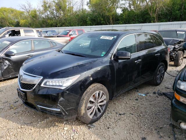 ACURA MDX TECHNO 2015 с VIN 5FRYD4H61FB012819 - Фото с аукциона
