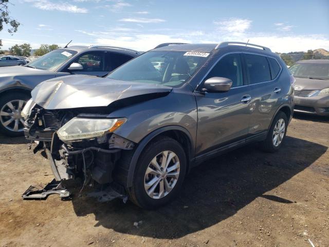 NISSAN ROGUE S 2015 with VIN 5N1AT2MT5FC827166 - Photo from auction