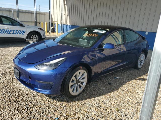 TESLA MODEL 3 2022 with VIN 5YJ3E1EA7NF187347 - Photo from auction