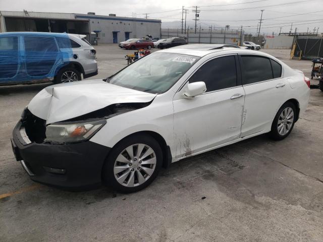 HONDA ACCORD EXL 2014 with VIN 1HGCR2F87EA053390 - Photo from auction