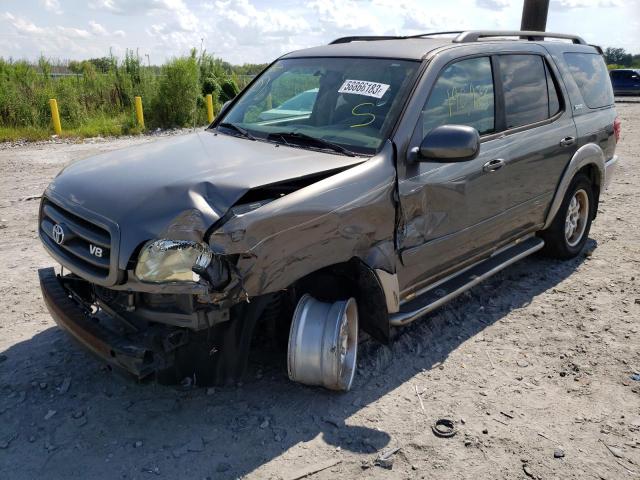 TOYOTA SEQUOIA SR 2004 with VIN 5TDZT34A74S215994 - Photo from auction