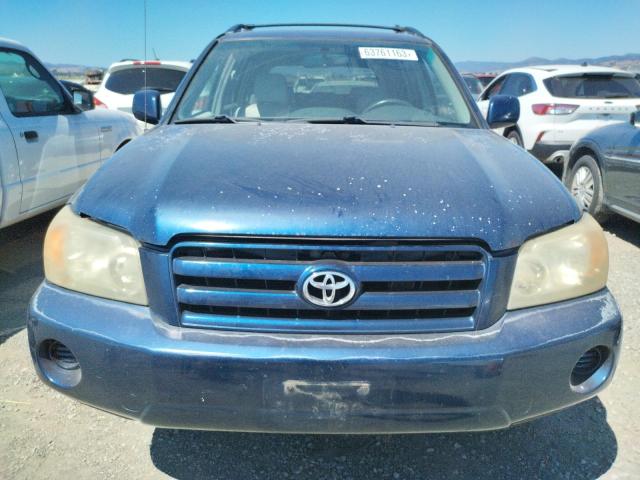 Photo 5 from auction – 2005 TOYOTA HIGHLANDER with VIN JTEGP21AX50055264
