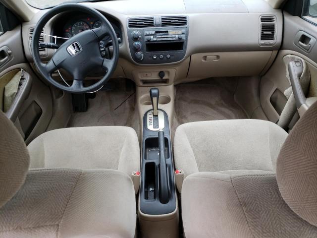 Photo 8 from auction – 2001 HONDA CIVIC LX with VIN 2HGES16591H620272