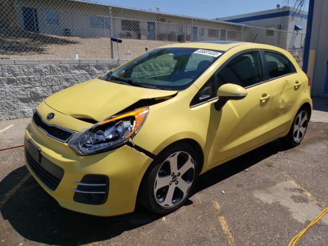 KIA RIO EX 2016 with VIN KNADN5A34G6686203 - Photo from auction