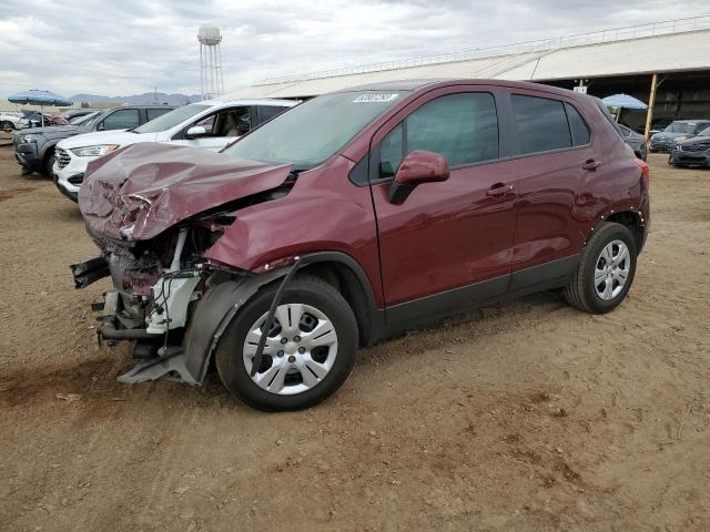 CHEVROLET TRAX LS 2017 with VIN 3GNCJKSB3HL181542 - Photo from auction