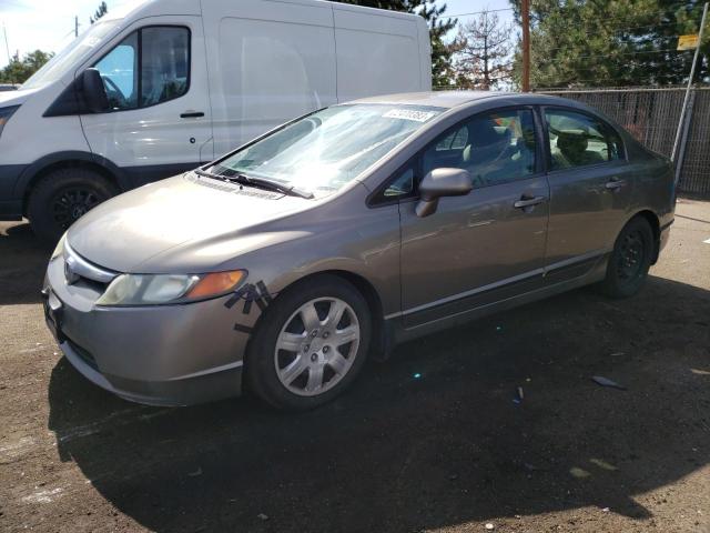 Photo 1 from auction – 2007 HONDA CIVIC LX with VIN 2HGFA16587H304636