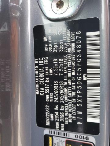 Photo 14 from auction – 2023 KIA TELLURIDE with VIN 5XYP5DGC5PG348078